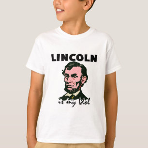 T-shirt Lincoln est mon Idole