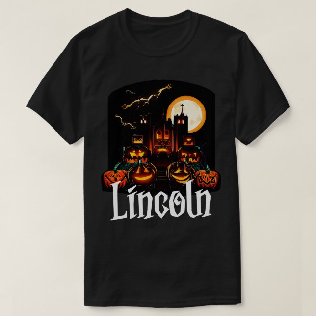 T-shirt Lincoln Halloween (Design devant)