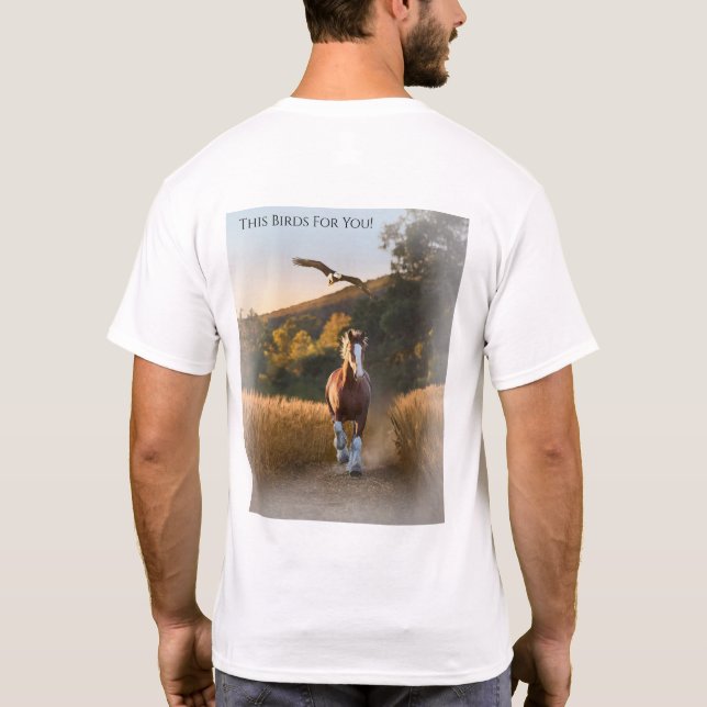 T-shirt Lincoln l'Aigle royal (Dos)