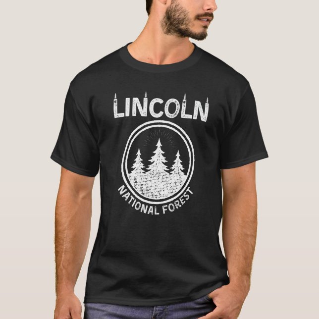 T-shirt Lincoln National Forest Nouveau-Mexique (Devant)