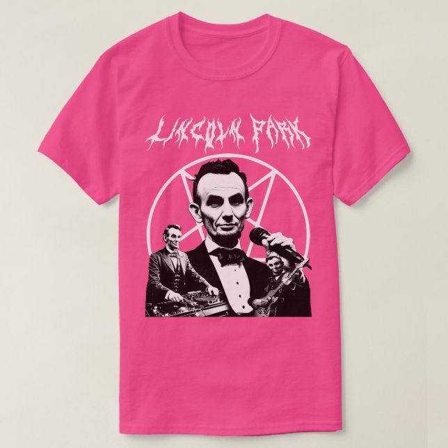 T-shirt LINCOLN PARK Métal Alternatif Univers Parodie (Design devant)