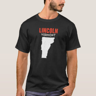 T-shirt Lincoln Vermont USA State America Travel Vermont