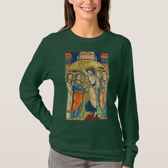 T-shirt L'incrédulité de saint Thomas du Psautier  (Devant)