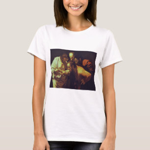 T-shirt L'Incrédulité de Saint Thomas par Caravaggio