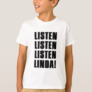 T-SHIRT LINDA ÉCOUTE-MOI