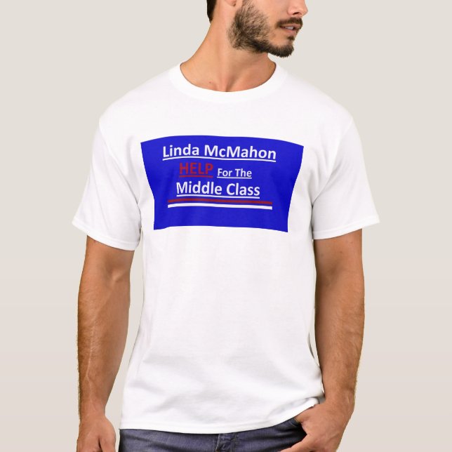 T-shirt Linda McMahon, sénat 2012 (Devant)
