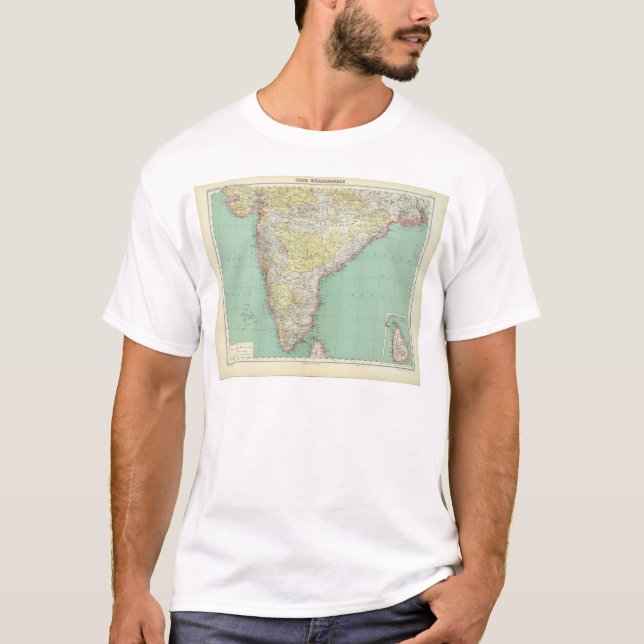 T-shirt L'Inde et le Sri Lanka 2 (Devant)