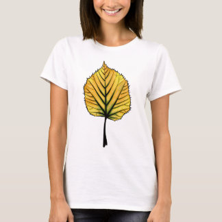 T-shirt Linden Fall Leaf Art