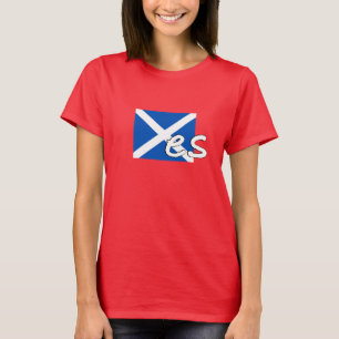 T-shirt L'indépendance de l'Ecosse : Le drapeau écossais