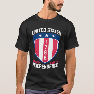 T-shirt L'indépendance des États-Unis de l'Amérique