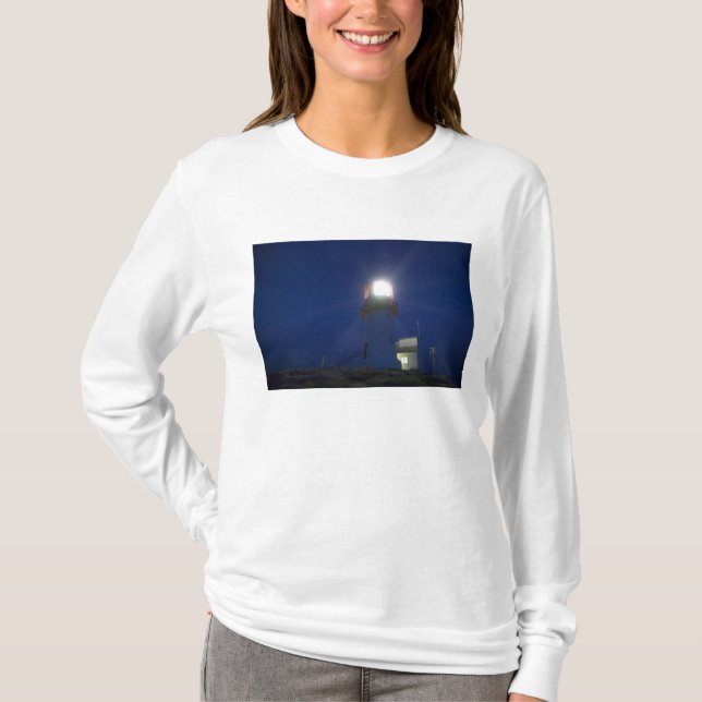 T-shirt lindesnes fyr, point le plus méridional de la norv (Devant)
