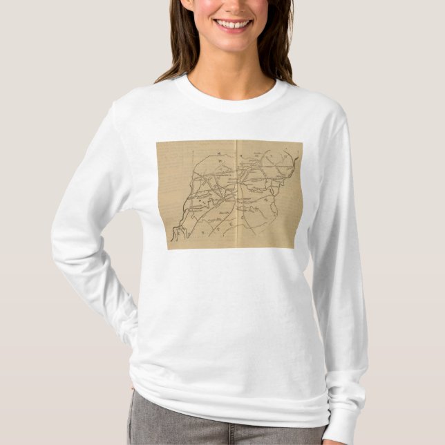 T-shirt L'Indiana, Ohio, Kentucky (Devant)