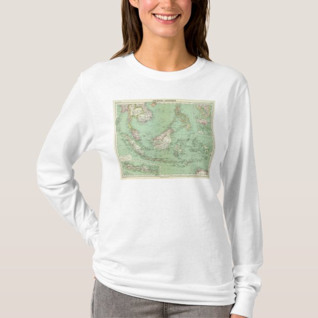 T-shirt L'Indonésie, Malaisie (Devant)