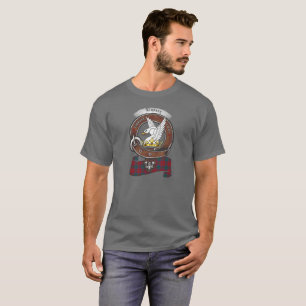 T-shirt Lindsay Clan Badge Adulte