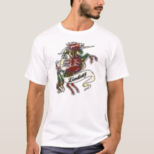 T-shirt Lindsay Tartan Unicorn