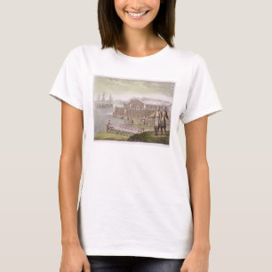 T-shirt L'industrie de la pêche, Terre-Neuve, de 'Le Costu