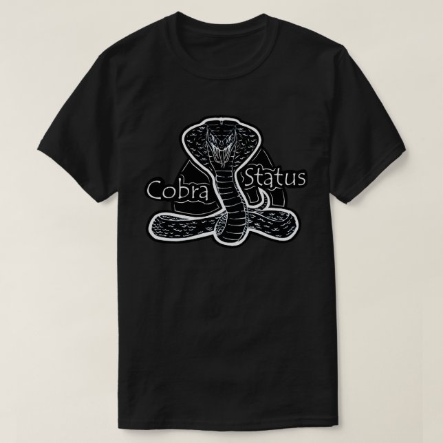 T-shirt L'industrie graphique noircie par cobra (Design devant)