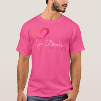 T-shirt Line Dance Cowboy Line Dancing