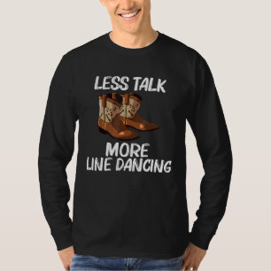 T-shirt Line Dancing Men Femmes Country Line Dance Rodéo