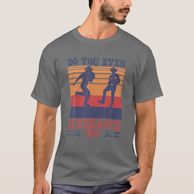 T-shirt Line Dancing Pays Western Music Lover Line Danc (Devant)