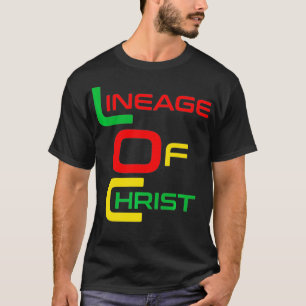 T-shirt Linéage du Christ Unise Christian Tee - shirts Pre