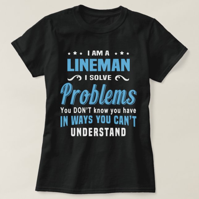 T-shirt Lineman (Design devant)