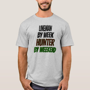 T-shirt Lineman Hunter