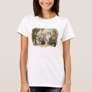 T-shirt Linen Market, Roseau, Dominique, c.1780 (huile sur