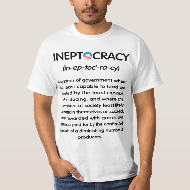 T-shirt L'ineptocratie Tee (Devant)