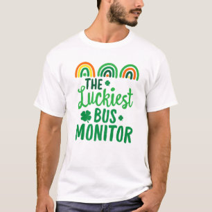 T-shirt L'infirmière la plus chanceuse St. Patrick's Day L