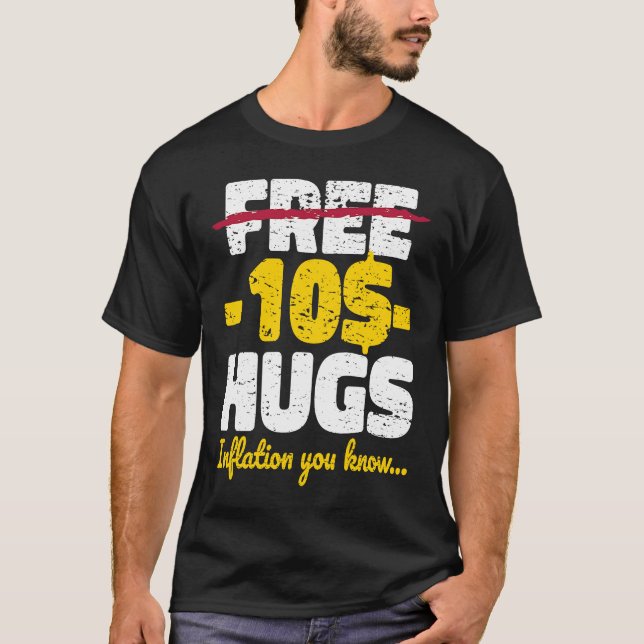T-shirt L'inflation des accents libres (Devant)