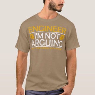 T-shirt L'ingénieur Im ne fait pas valoir