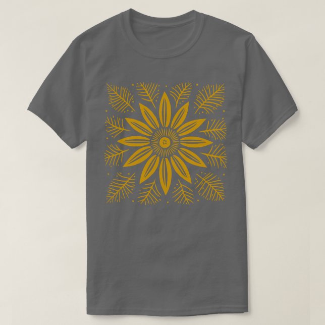 T-shirt Lino Coupe Fleur 2 (Design devant)