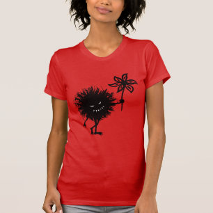 T-shirt L'insecte mauvais donne des femmes de fleur