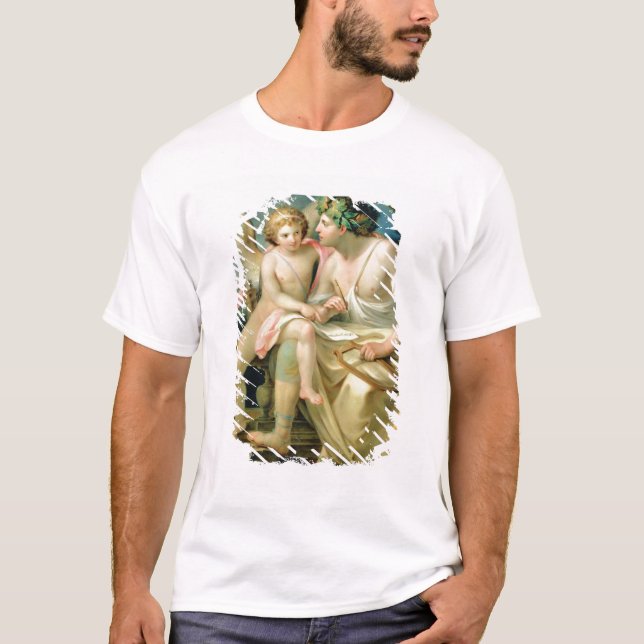 T-shirt L'inspiration du poète, 1785 (Devant)