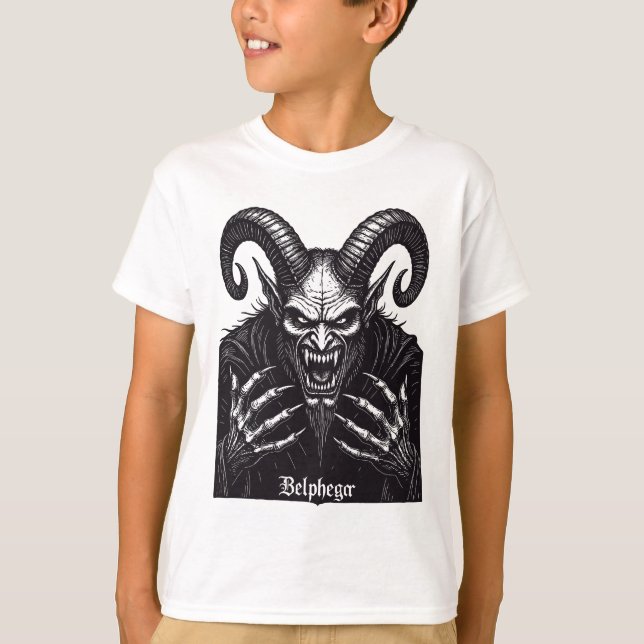 T-shirt L'inspiration infernale de Belphégor (Devant)