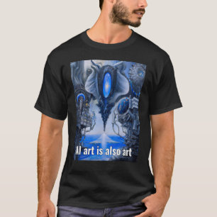 T-shirt L'intelligence artificielle générée est également