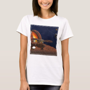 T-shirt L'interprétation de l'artiste de la Lander de visi