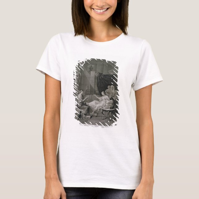 T-shirt L'interview d'Augustus et de Cléopâtre, gravée (Devant)