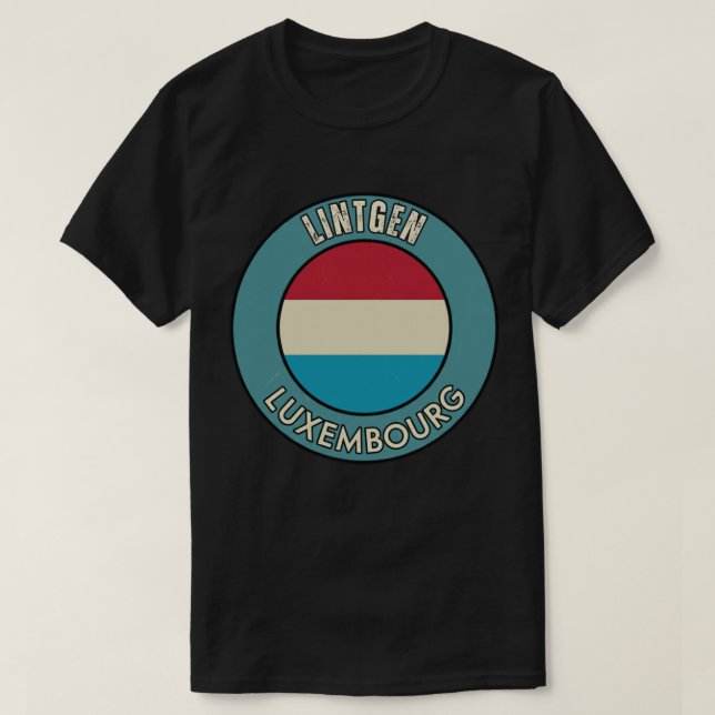T-shirt Lintgen, Luxembourg (Design devant)