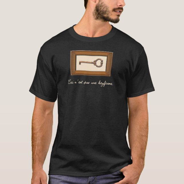 T-shirt L'intrigue d'une de pas n'est de Ceci (Devant)