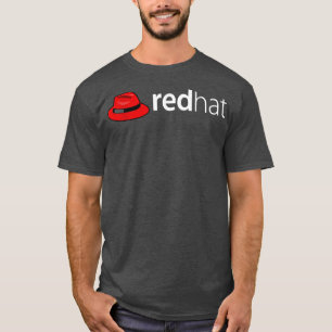 T-shirt Linu redhat amant tee Penguin Tu Open Source Os