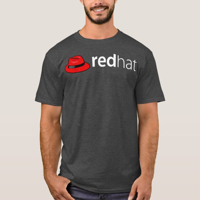 T-shirt Linu redhat amant tee Penguin Tu Open Source Os (Devant)