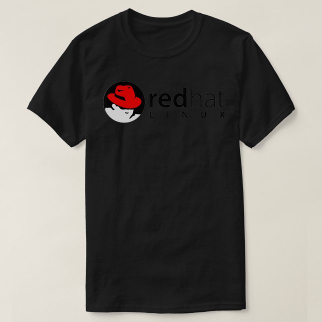 T-shirt Linu redhat amant tee Penguin Tu Open Source Os (Design devant)