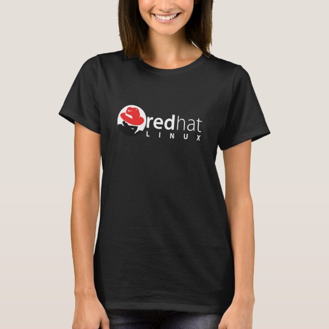 T-shirt Linux redhat Amoureux thé Manchot Tux Open Source  (Devant)