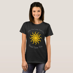 T-shirt L'inverse peut l'éclat de Sun de long temps sur