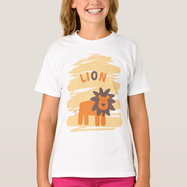 T-SHIRT LION (Devant)