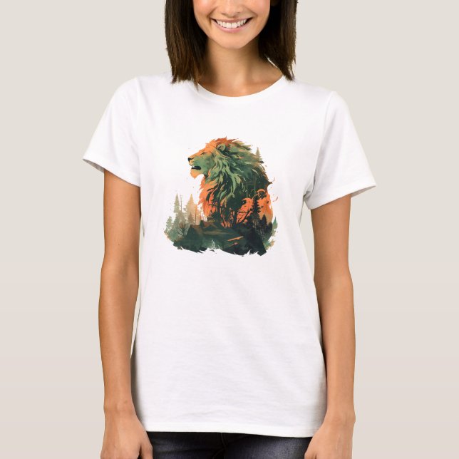 T-shirt lion (Devant)