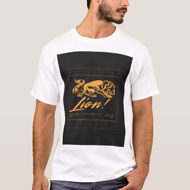 T-SHIRT LION (Devant)