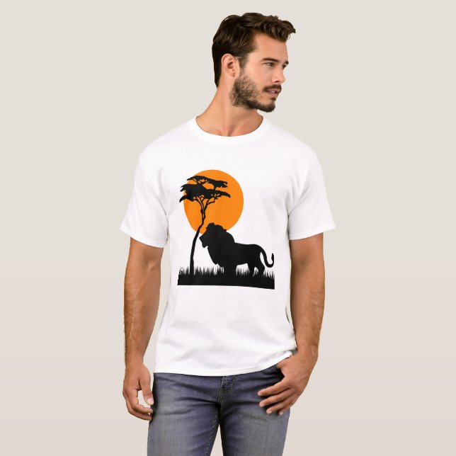 T-shirt Lion (Devant entier)